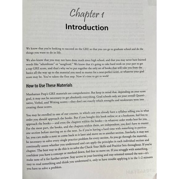 GRE Algebra Strategy Guide (Manhattan Prep GRE Strategy Guides) - Picture 6 of 6